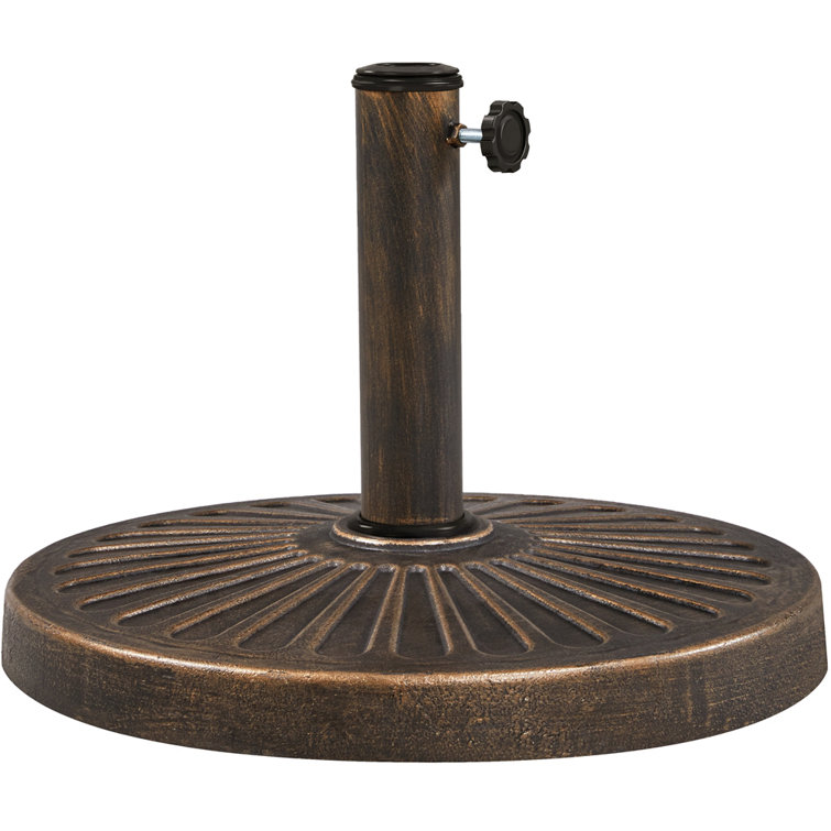 Arlmont & Co. Autumm Heavy Duty Cast Iron Free Standing Umbrella Base